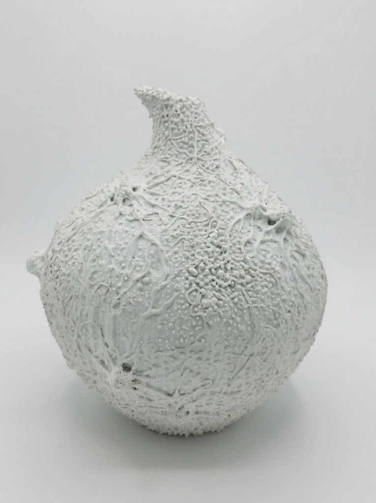 Anna Westfall porcelain sculpture, Scope, 2021